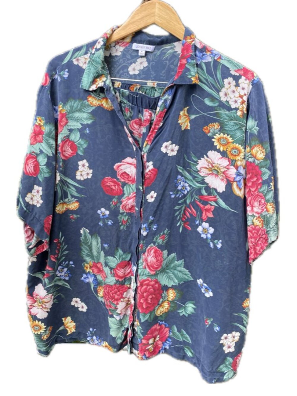 XL Johnny Was silk pajama set